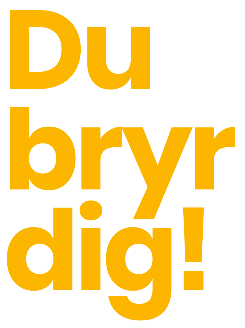 Du bryr dig!